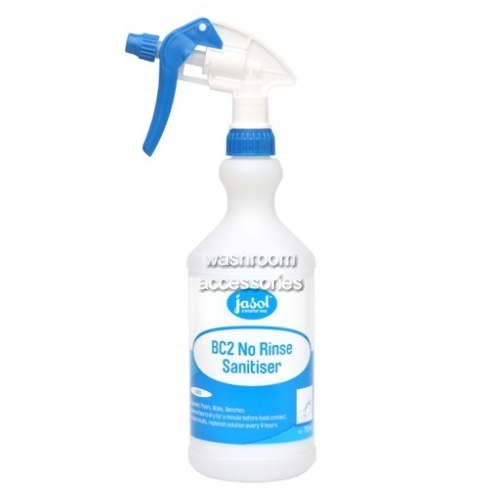 View BC2 Labelled Jet Spray Bottle and Trigger details.