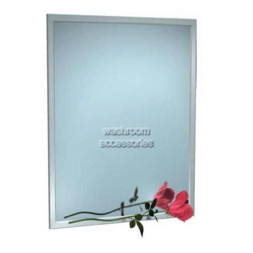 View 10-0600-V Interlock Framed Glass Mirror details.