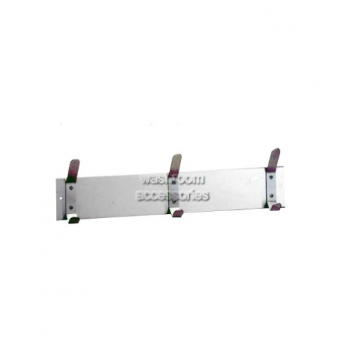 View B232x24 Stainless Steel Hooks Rack details.