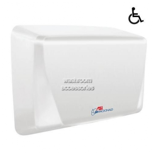 74dB Hand Dryer White