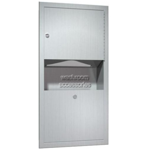 View 10-0462-AD Combo Unit Paper Towel Dispenser Waste Bin 7.6L details.