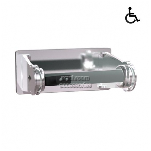 View 10-0710 Single Toilet Roll Holder Controlled Delivery details.