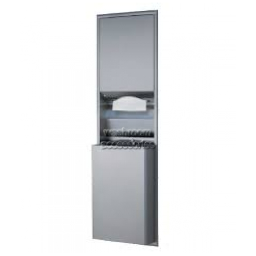B394 Paper Towel and Waste Receptacle 45L