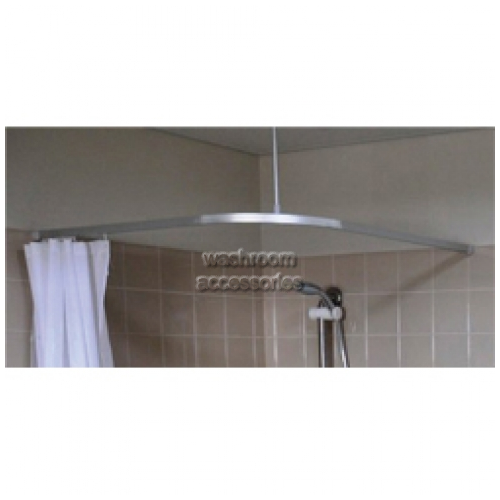 ML-SCT Shower Curtain Track L Shaped