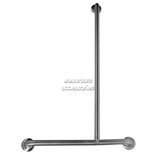 Shower Grab Rail Inverted T Bar 700mm x 1100mm