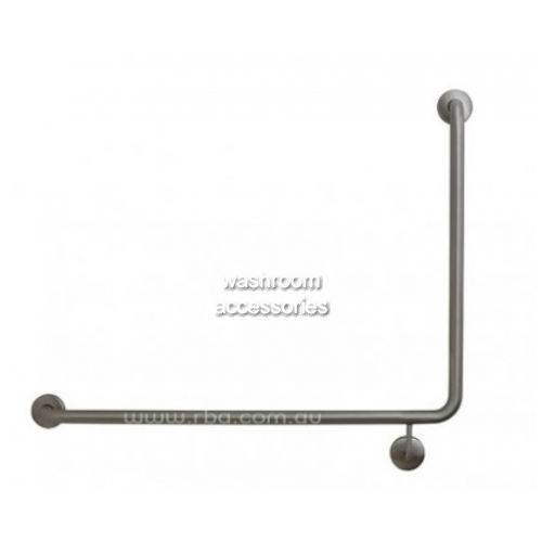 View RBA4090-901 Toilet Grab Rail 90 deg Left Hand details.