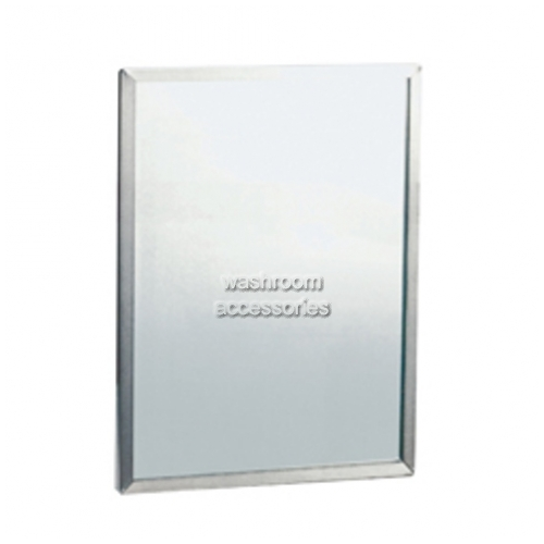 ML771 Safety Glass Mirror with Stainless Steel Framing