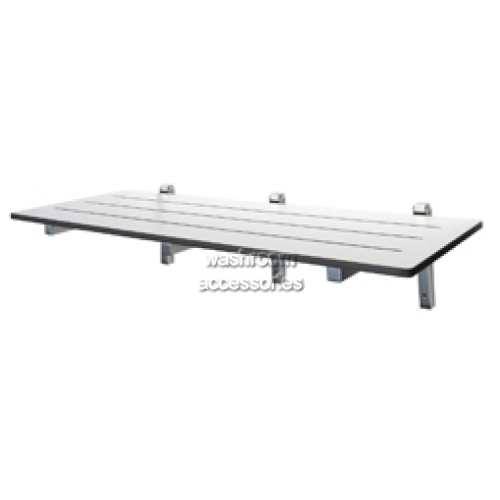ML991 Folding Shower Seat Stainless Steel Frame
