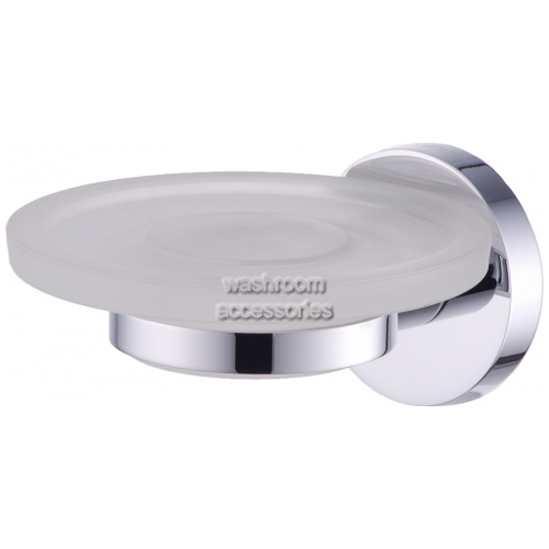 View JDM-6810-21 Round Soap Dish with Frosted Glass details.