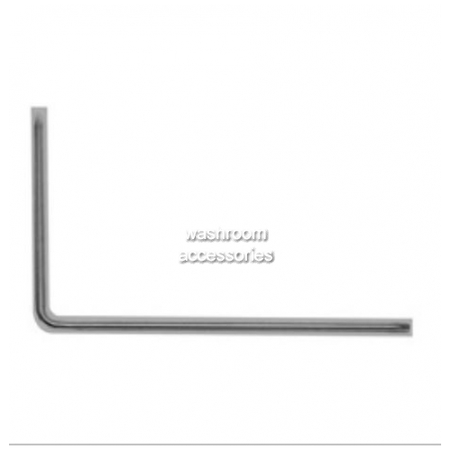 MLR104 Toilet Grab Rail Right Hand 90 Degree