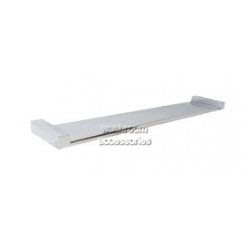 View ML6080 Bathroom Shelf Square Mounting details.