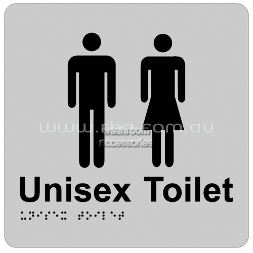 View Braille Sign RBA4330 Unisex Toilet details.