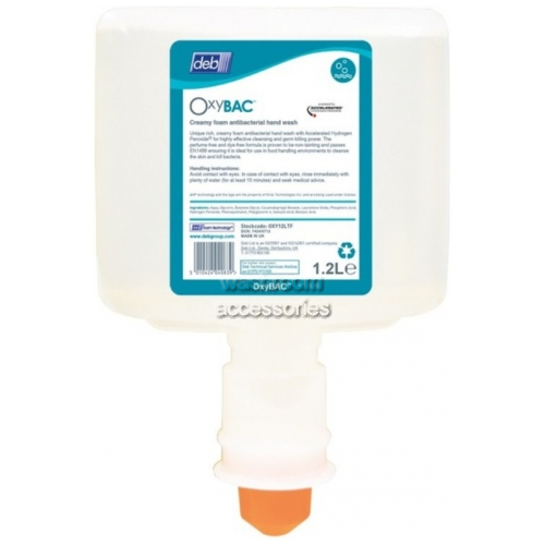 View OXY12LTF Hand Wash Antibacterial Foam details.