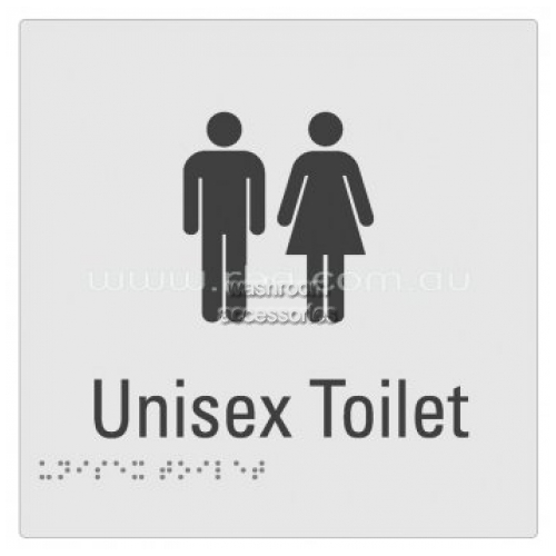 View Braille Sign RBA4330 Unisex Toilet details.