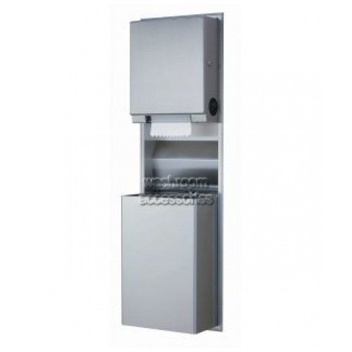 View B3961 Auto Roll Towel Dispenser and Waste Bin 45.5L details.