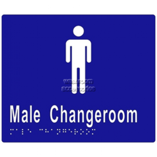 View ML16245 Braille Sign Male Change Room details.