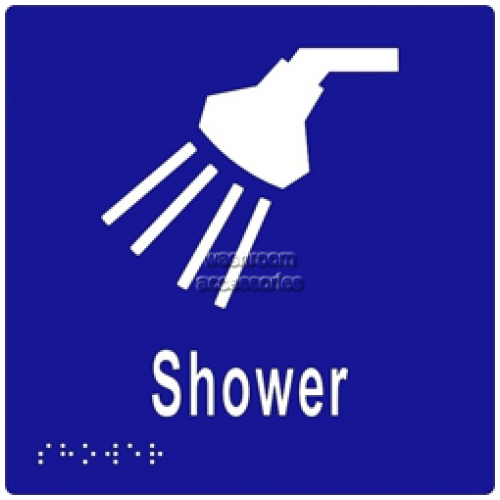 View ML16290 Braille Sign Shower details.