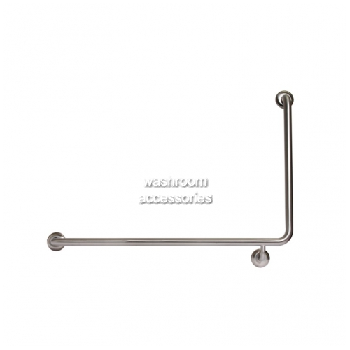 MLR103 Toilet Grab Rail Left Hand 90 Degree