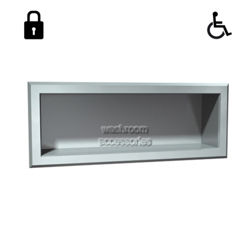 View 10-130 Recessed Shelf Rear Mount details.