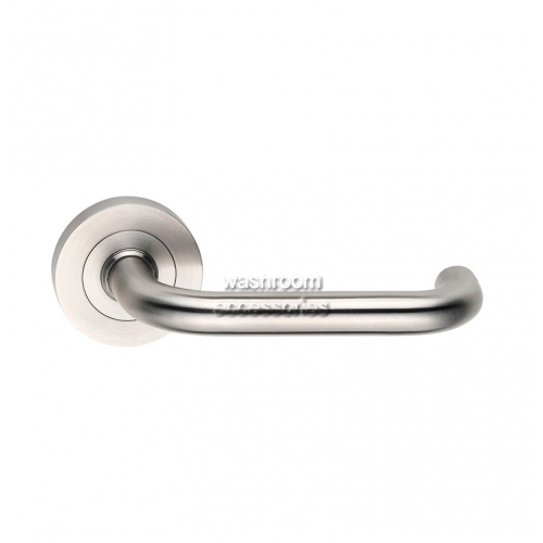 L70-S Door Handle Round Rose Single