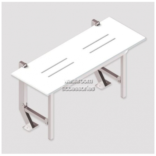 SS965-CW Folding Seat for Coved Wall