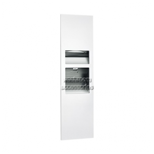 View 10-64672-2-00 3 In 1 Combo Unit Towel Dispenser Hand Dryer and Waste Bin 26L details.