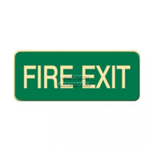 View Fire Exit Floor Sign - LAST STOCK details.