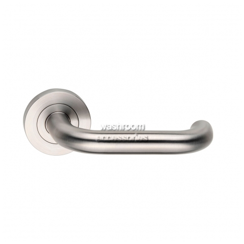 L75T Door Handle Round Rose Pair