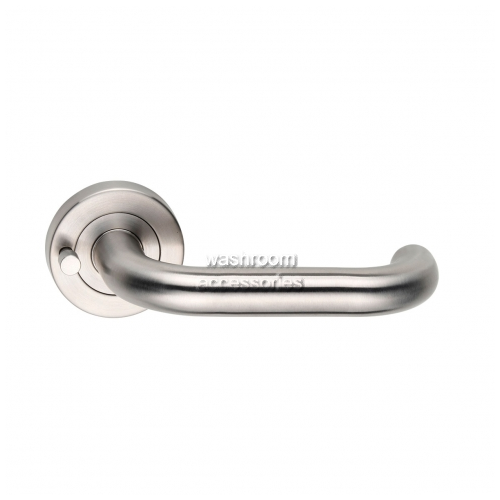 L75T-PV Door Handle Round Rose Pair Privacy