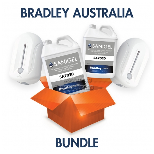Sanitiser Bundle Gel Sanitiser Dispensers and Gel Refill
