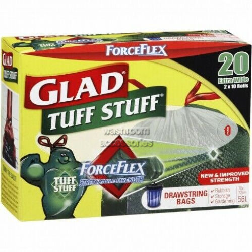 Garbage Bags Drawstring 56L