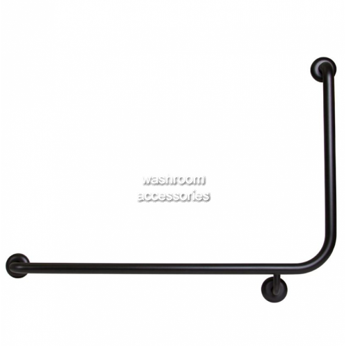 View MLR103 Toilet Grab Rail Left Hand 90 Degree details.