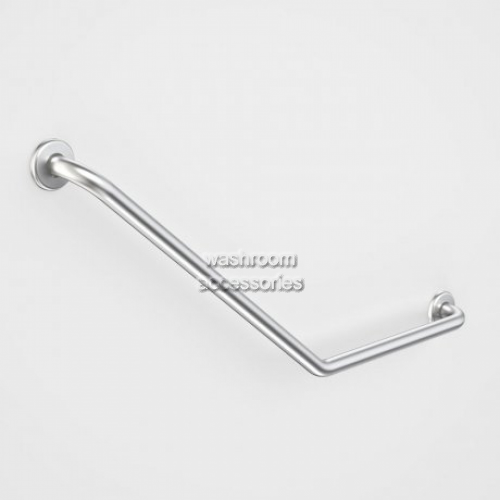 687463SS 140 Degree 450x700 Grab Rail Right Hand