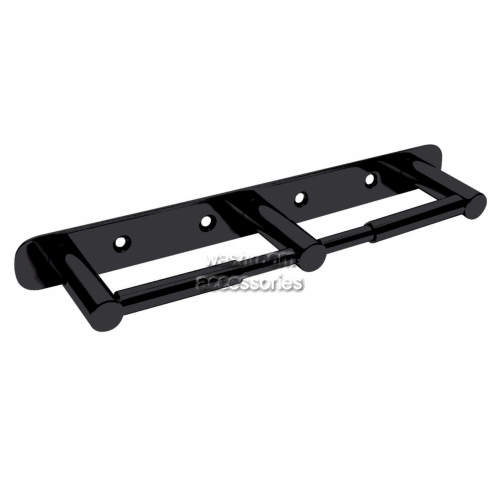 View Double Toilet Roll Holder With Backplate details.