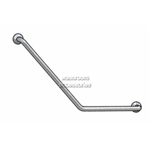 832 Ambulant Toilet Grab Rail 45 Degree Right Hand