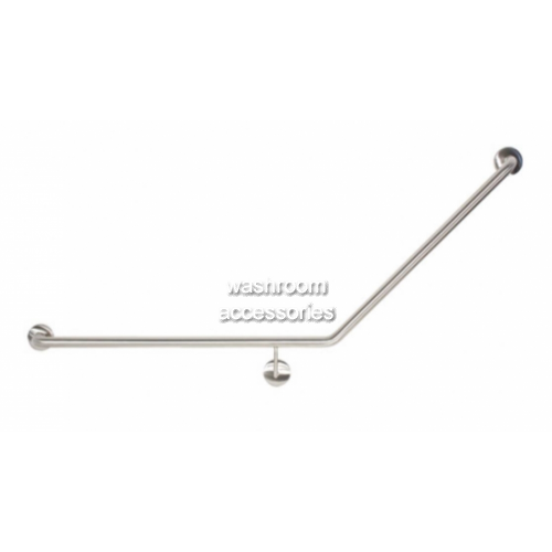 View 832 Toilet Grab Rail 45 Degree Left Hand details.