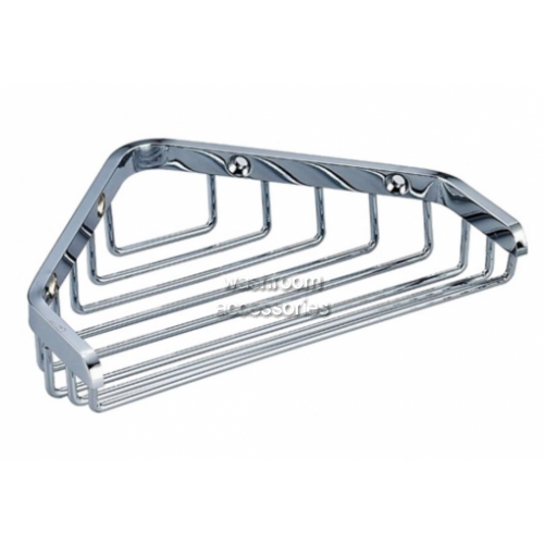 1086 Shower Corner Soap and Shampoo Basket