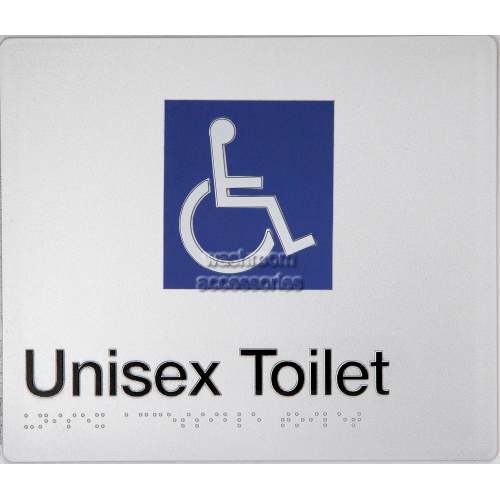 View DT Accessible Toilet Sign Braille details.