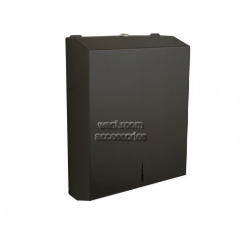 View RBA7742-777-003 Matte Black Paper Towel Dispenser details.