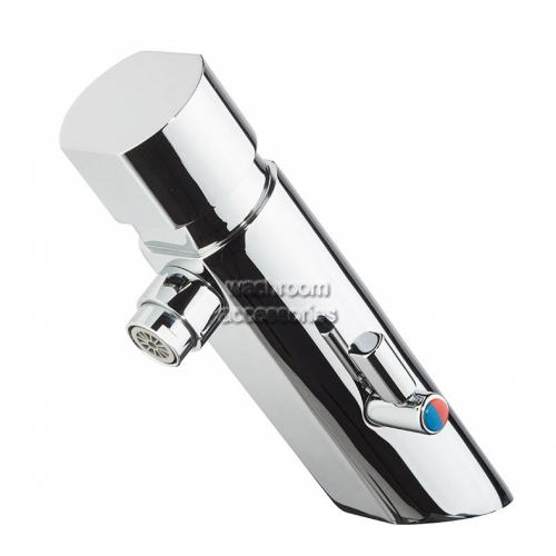 View TFT7600 Timed Flow Pillar Tap Tubular with Temperature Mixer details.