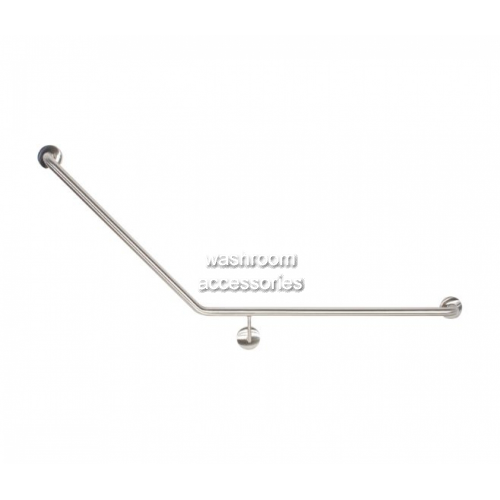 View Toilet Grab Rail 45 Degree 870mm x 700mm details.