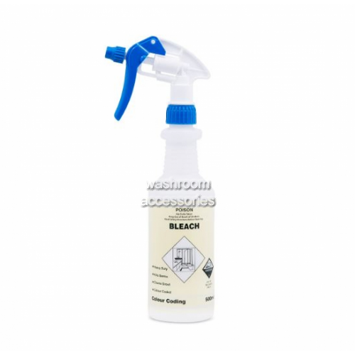 Colour Coded Bottle and Trigger Bleach