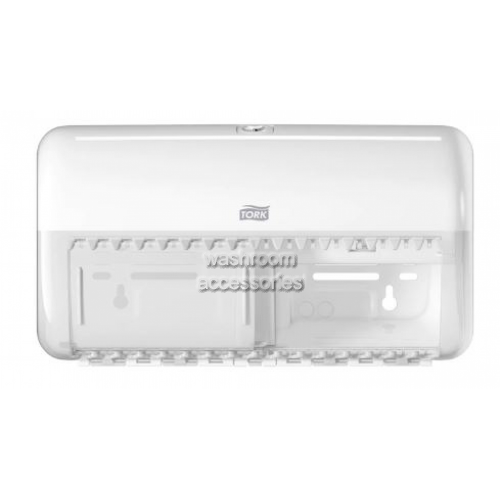 557000 Conventional Twin Toilet Roll Dispenser 