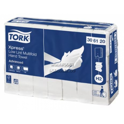 View 306120 Low-Lint Multifold Hand Towel Slimline details.