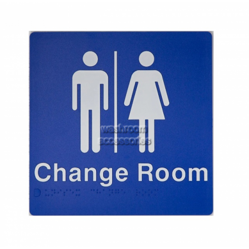 MFCR Unisex Change Room Sign Braille