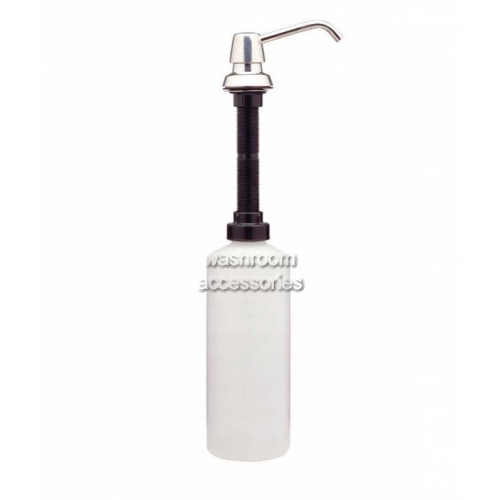 View B822 Basin Mounted Liquid Soap Dispenser 1L details.