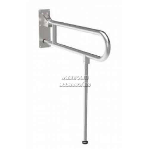 View 832H-101 Drop Down Grab Rail with Support Leg details.