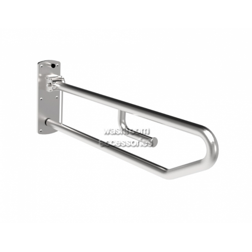 View 832-102 Changing Places Locking Drop Down Grab Rail with Toilet Roll Holder details.