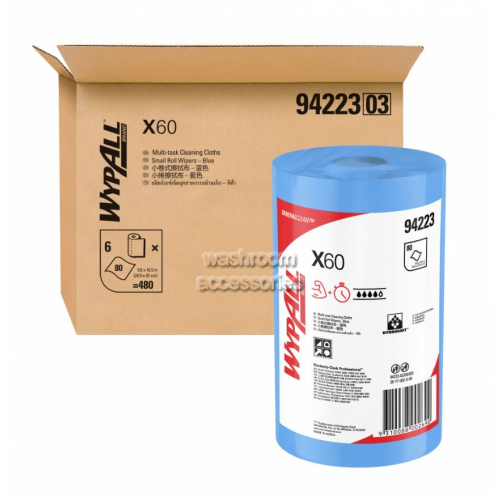 94223 X60 Small Roll Wipers Roll