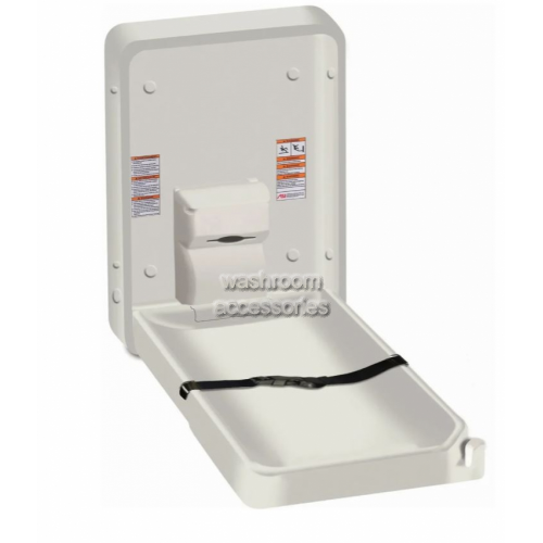 View 10-9015 Baby Change Table Vertical Surface Mount details.